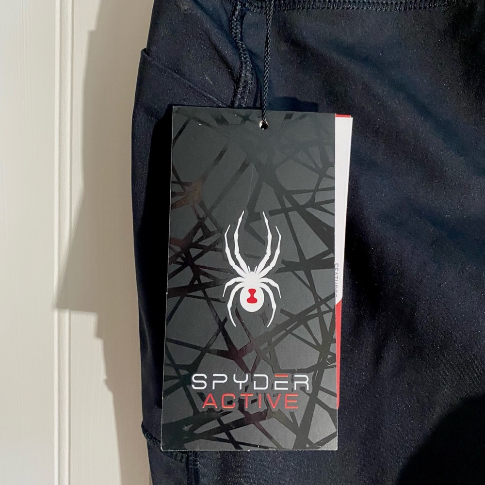 Spider New Active Leggings,S, NWT - Picture 6 of 12